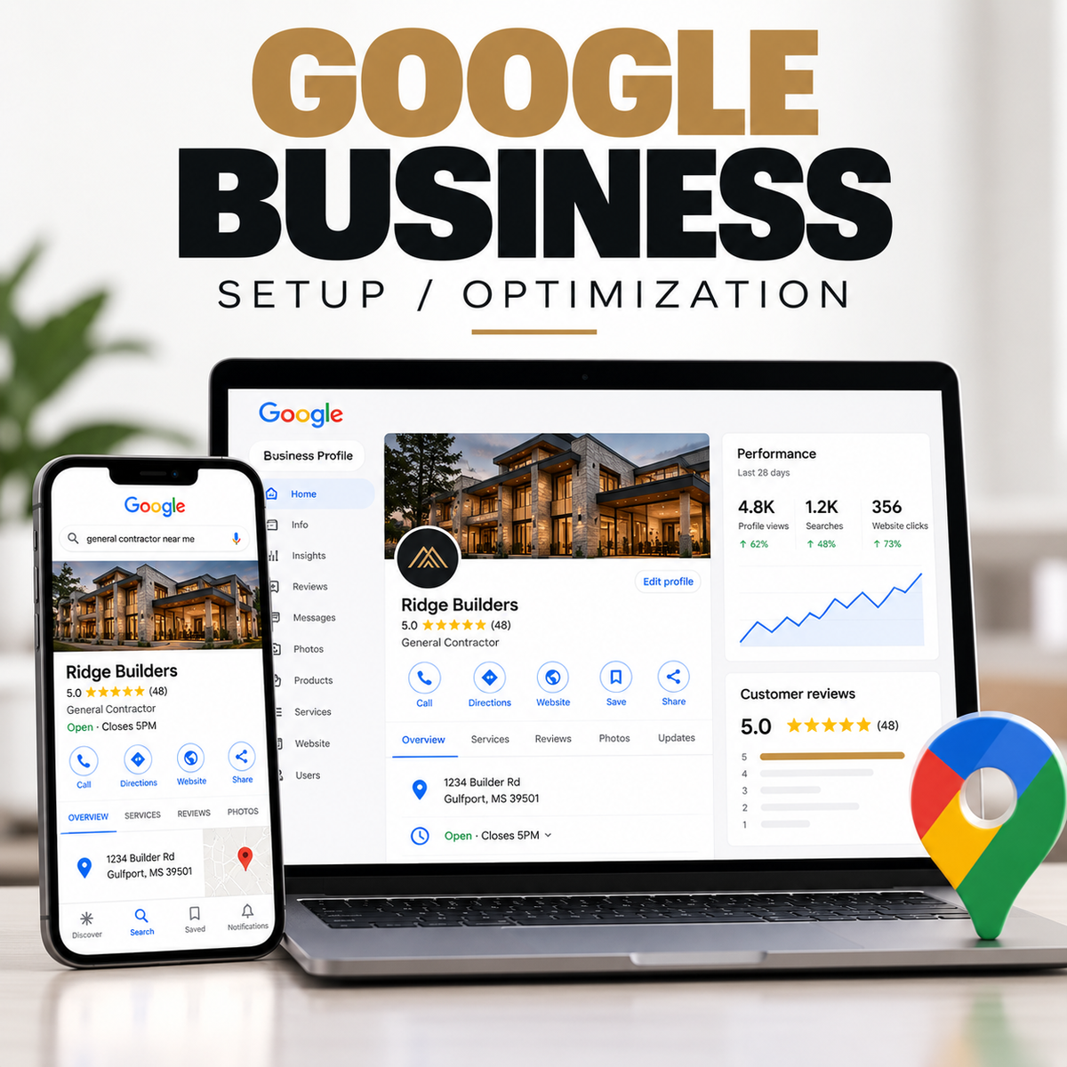 Google Business Setup & Optimization